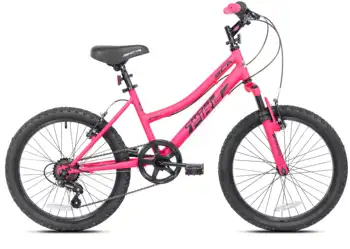 20-дюймовый горный велосипед Crossfire с 6 скоростями для девочек, розовый/черный