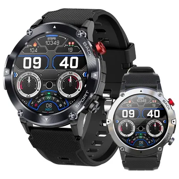 2023 Новые часы IP68 Водонепроницаемый Bluetooth Вызов Мужские часы Для спорта на открытом воздухе с тремя защитными браслетами smartwatch для xiaomi Huawei