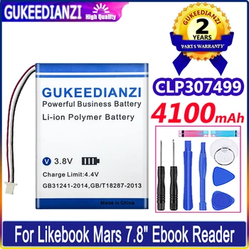 Bateria Новый аккумулятор CLP307499 4100 мАч для Likebook Mars 7,8 