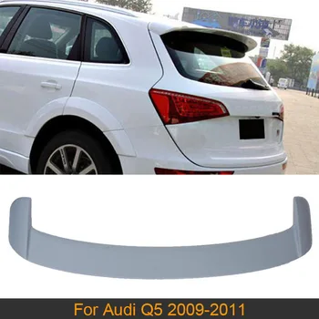 Автомобильный Хвост, задний спойлер на крыше багажника, крыло для Audi Q5 2009 2010 2011, задняя крыша, крышка багажника, крыло, спойлер из искусственной кожи