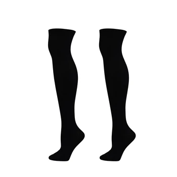 Мужские футбольные носки Вязаные однотонные гольфы с высокой трубкой Эластичные спортивные Длинные носки для взрослых Мужчин
