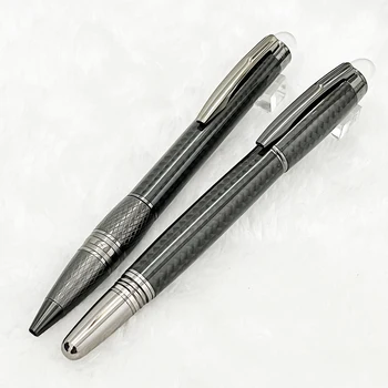 Роскошная шариковая ручка-роллер из углеродного волокна MB Black