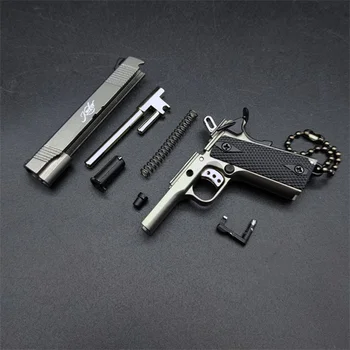 1:3 Модель Пистолета Из Сплава Glock G17, Новый Брелок для Пистолета, Подарок, Мини-Форма Glock, Мини-Металлический Игрушечный Пистолет