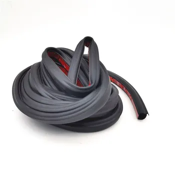 4 М Черная губка EPDM для формования двери автомобиля, уплотнительная резиновая прокладка, уплотнительная прокладка
