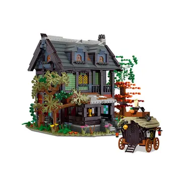 Amedieva Inn MOC 89148 Идеи для дома Строительные кирпичи Средневековый вид Архитектура Модельные блоки Развивающие игрушки Подарки для Детей