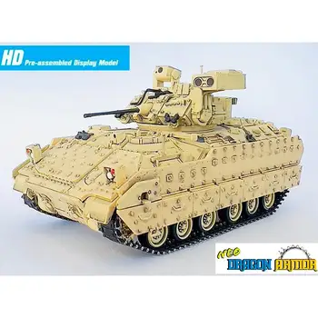 DRAGON 63075 1/72 Боевая машина пехоты армии США M2A3 Bradley (Desert Yellow) Готовая модель