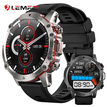 LEMFO Falcon Умные часы для мужчин 7 дней Автономной работы 110 + Спортивный режим Smartwatch 2023 Водонепроницаемый Вызов Bluetooth 1.43 
