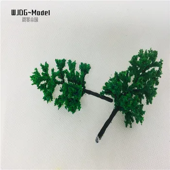 wiking50pcs искусственные пластиковые модели деревьев, архитектура, АБС-пластик для железной дороги, макет поезда, Большое дерево