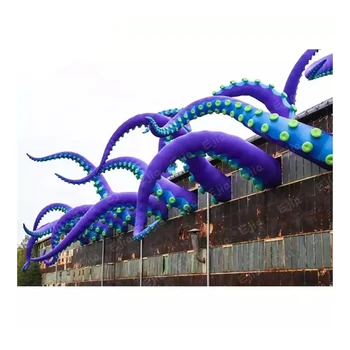Z Надувные щупальца осьминога, воздушный удар, рука кальмара, воздушный шар, игрушки, сценическое украшение для Хэллоуина, рекламный реквизит для ночного клуба