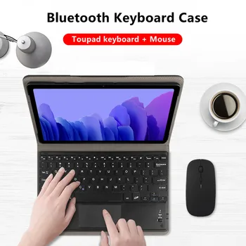 Для Lenovo Tab M10 M 10 FHD Plus TB-X606X X606F 10,3-дюймовая клавиатура с сенсорной панелью, чехол для клавиатуры Lenovo P11 Pro P11