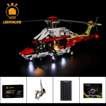 Комплект светодиодных ламп LIGHTAILING для 42145 спасательного вертолета, набор строительных блоков (не включает модель) Игрушки для детей