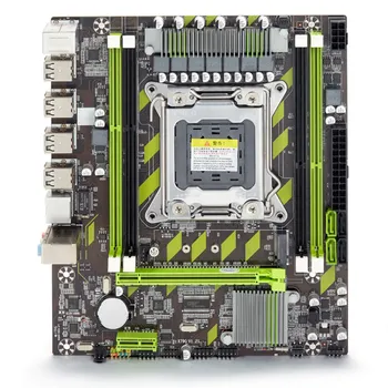 Материнская плата X79 с процессором XEON E5 2640 V2 4X4 Г DDR3 1600 REG ECC RAM Память Комбинированный комплект NVME SATA Сервер