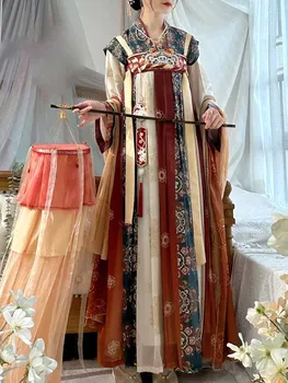 Платье Hanfu, Женский Древнекитайский костюм для Косплея, Летнее Платье для танцев, платье для Фотосъемки, наряд для вечеринки, платье Hanfu, Плюс Размер