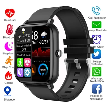Смарт-часы Android Watch H10, Мужские И женские Наручные часы, Подходящие Часы, Браслет для измерения сердечного ритма, артериального давления, Музыкальная группа, Умные часы, Сенсорные часы