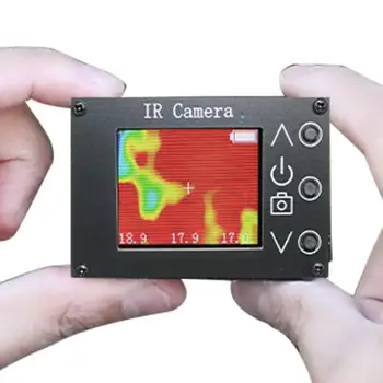 Тепловизионная Камера MLX90640 Тепловизионная Камера Для Домашнего Осмотра Профессиональная ИК-камера Цифровой Ручной Тепловизор С TFT