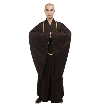 Хайцин-буддистская одежда мирян, мужская и женская Весенняя и осенняя Хайцин-одежда, Костюм монаха, Хлопчатобумажный Хайцин-буддист-мирянин
