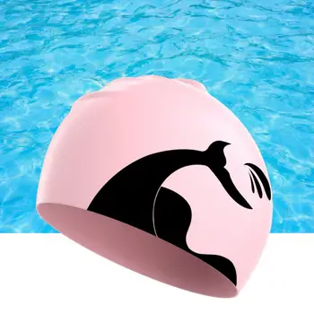 Шапочка для плавания унисекс, удобная на ощупь, из легкого силиконового материала, шапочка для плавания Унисекс, летние аксессуары